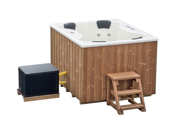 Badezuber mit Wärmepumpe